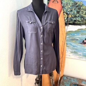 ⭐️Fresh Produce, Sinfully Soft, Moves w/You, Lightweight, Button-Up Sleeves, M